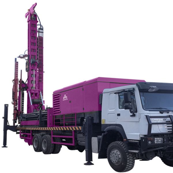 Truck Mounted Water Well Drilling Rig Geological Exploration Reverse Circulation Drilling Machine