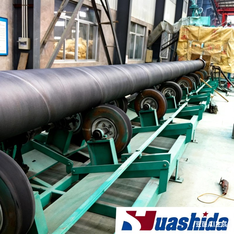 Automatic Polyurethane Spray HDPE PE Wrapping Steel Pipe Thermal Insulation Machine