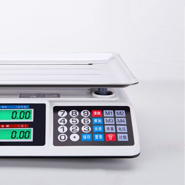 30kg/40kg Capacity KRC Digital Commercial Gram Balance Scale 2025 Model with Customized Support and OEM Support