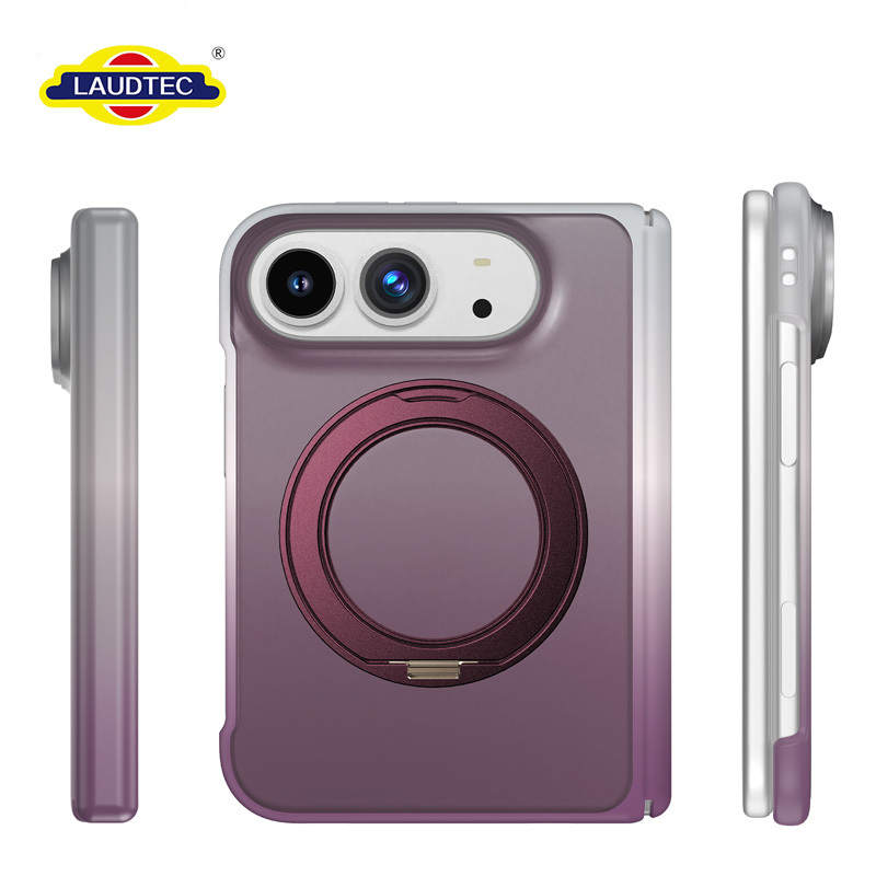 Light Transmittance Mousse Chameleon Foldable Magnetic Phone Case for iPhone 18 Fold N52 Ultra Light Smudge Resistant OEM ODM