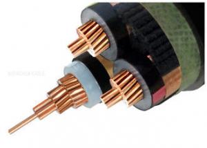 Buy cheap Copper 6/10 (12 ) KV 3 Core XLPE Insulated Cable MV Power Cables Screened Unarmored Electrical Cable product